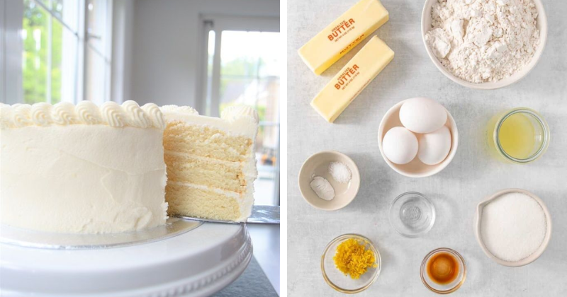 Buttermilk Vanilla Cake