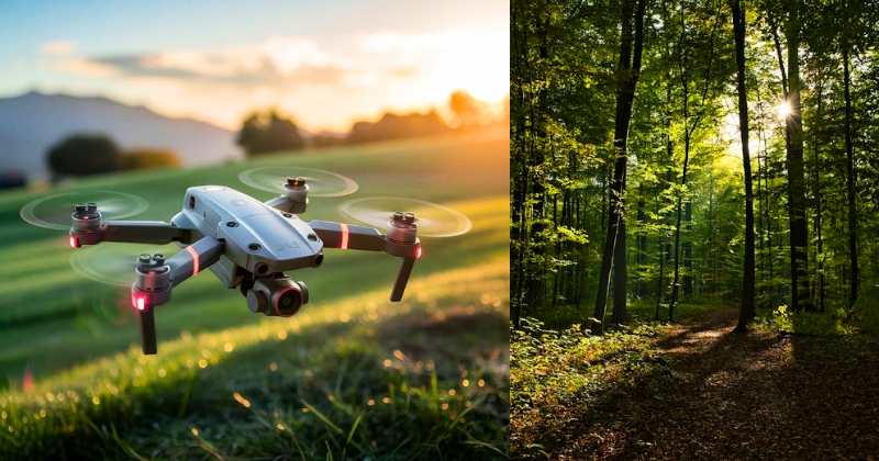 Reforestation Intelligente : Comment le Japon Utilise des Drones à Intelligence Artificielle pour Restaurer ses Dix Fois Plus Rapidement