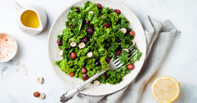 Salade croquante de chou frisé frais du jardin (Chick-fil-A Copycat)