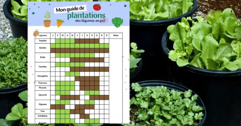 Calendrier des Semis : Quand Planter Vos Légumes en Pot Mois par Mois