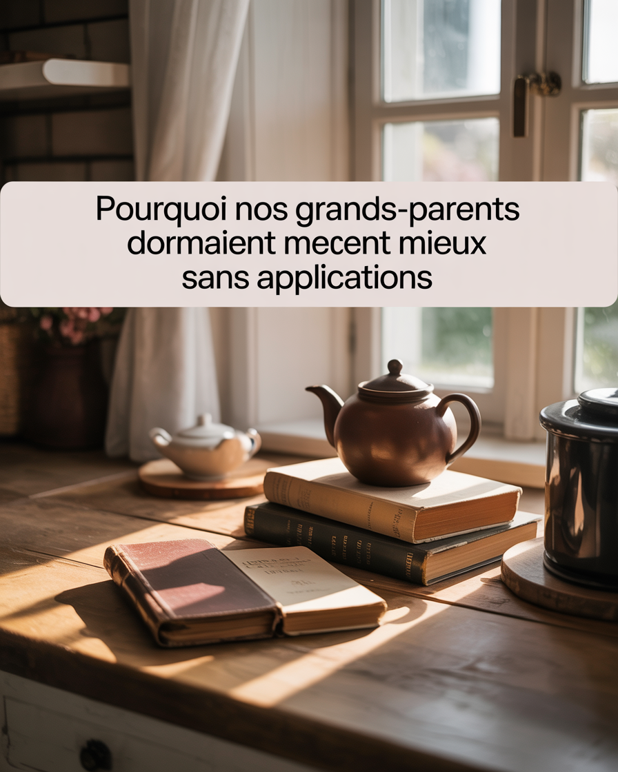 Pourquoi nos grands-parents dormaient mieux sans applications
